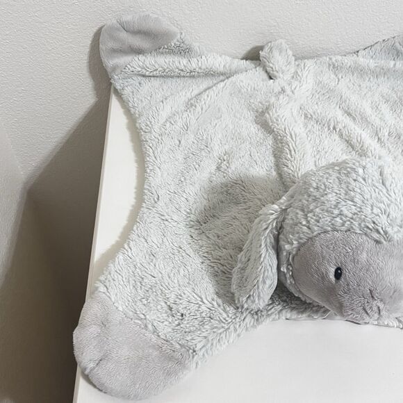 Baby Gund Lopsy Comfy Cozy Lamb Plush Lovey Security Blanket Mat Satin 058935 - Picture 5 of 16